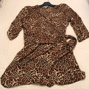 Juniors XL Leopard Dress